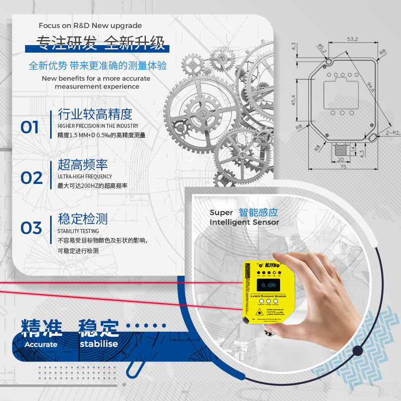 產(chǎn)品推薦 | 高頻激光測距傳感器